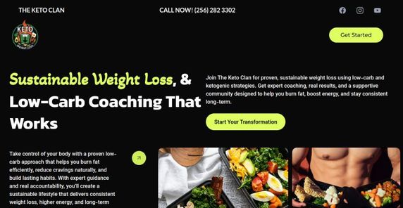 Wellness clinic site for Madrigal Weight Loss