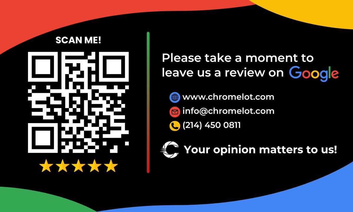Google review card designed for Review capture