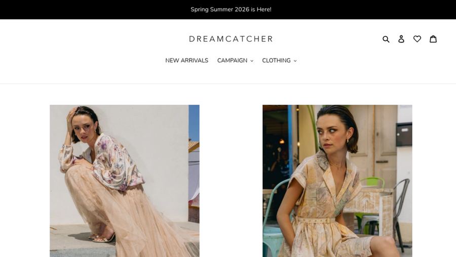 DreamCatcher Ibiza website