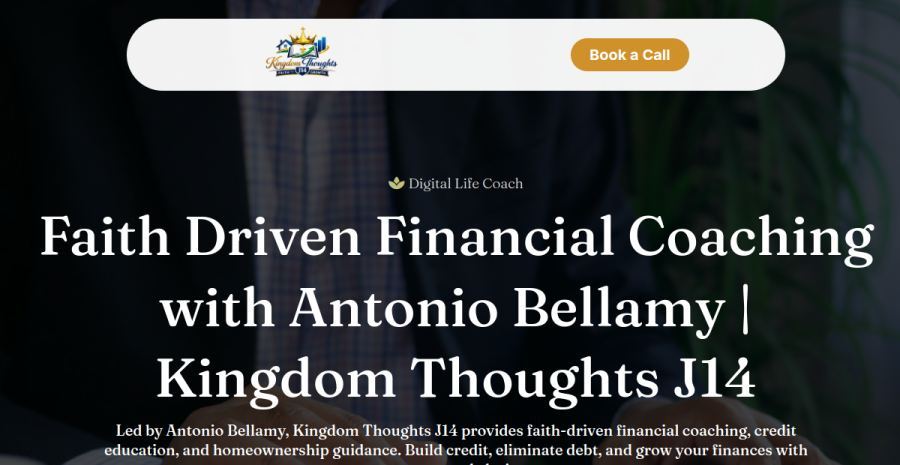 Faith Driven Coaching website