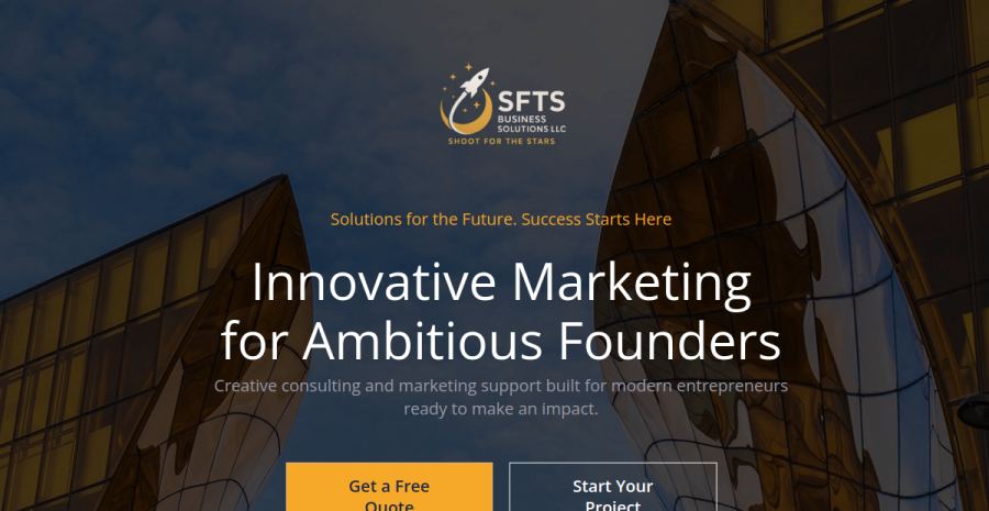 SFTS Solutions website