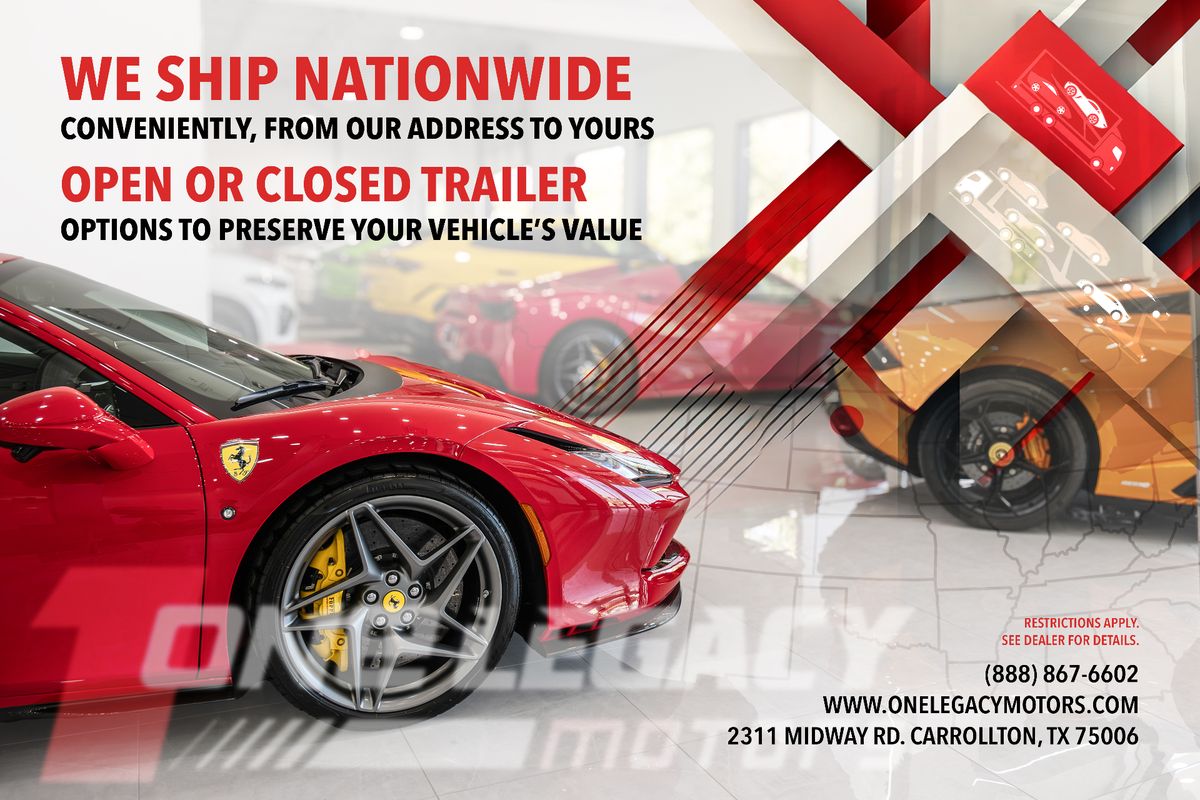 We ship nationwide designed for One Legacy Motors